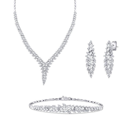 14K White Gold Natural Baguette Diamond Band  Bridal  Eternity